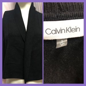 Black Calvin Klein cardigan